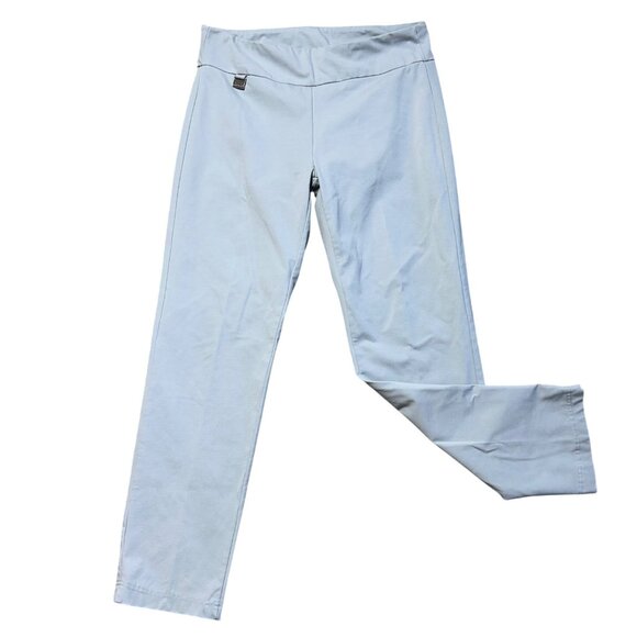 LULU B Womens Sz 14 Light Blue Pull-On Straight Leg Pants - Picture 1 of 8